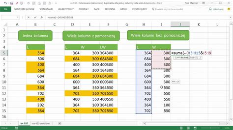 Jak Zaznaczyć Dwie Różne Kolumny W Excelu Zaznaczanie tylko wybranych komórek arkusza Excel i mała sztuczka - YouTube